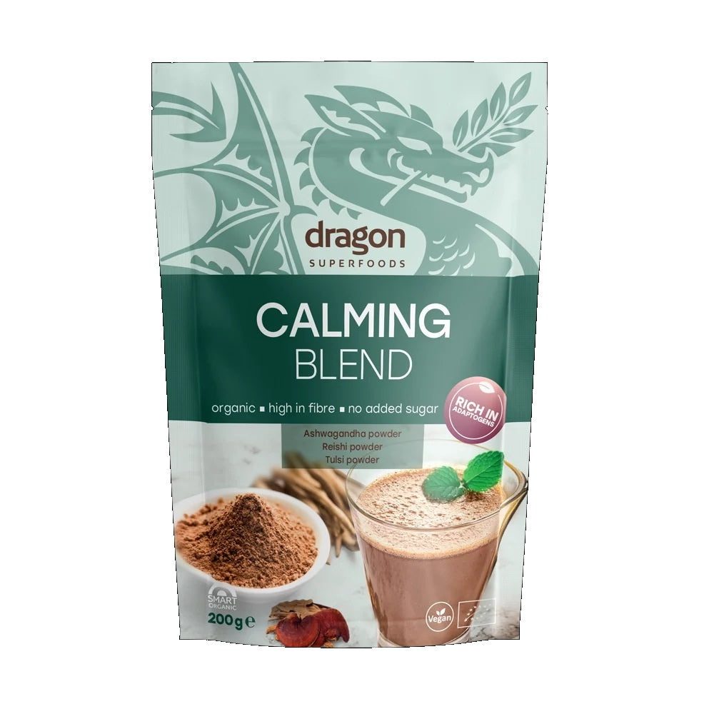 Supliment Bio Calming Blend Pudra Dragon Superfoods 200 g