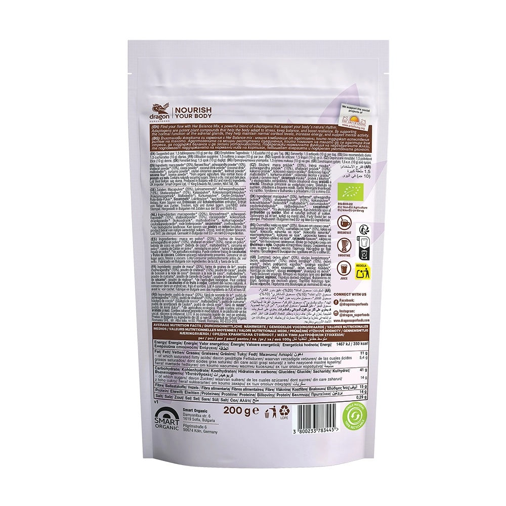 Supliment Bio Her Balance Mix Dragon Superfoods 200 g
