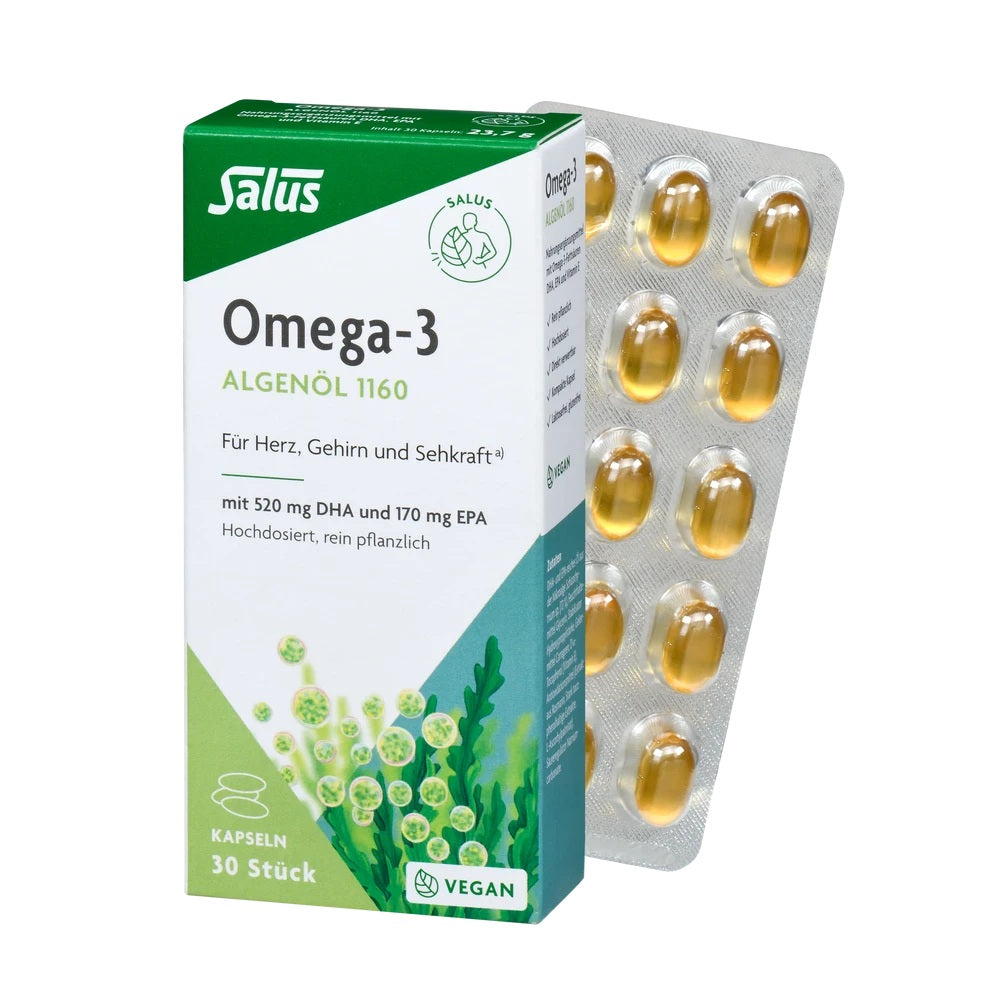 Supliment Capsule cu Ulei de Alge Omega 3 Vegan Salus 30 buc