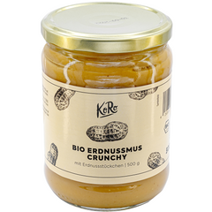Unt de Arahide Bio Crunchy Koro 500 g
