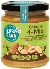 Unt de Arahide si Nuci Bio Mix Terrasana 250 g
